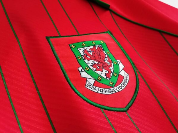 1994-96 Wales Home Retro Jersey - Image 2