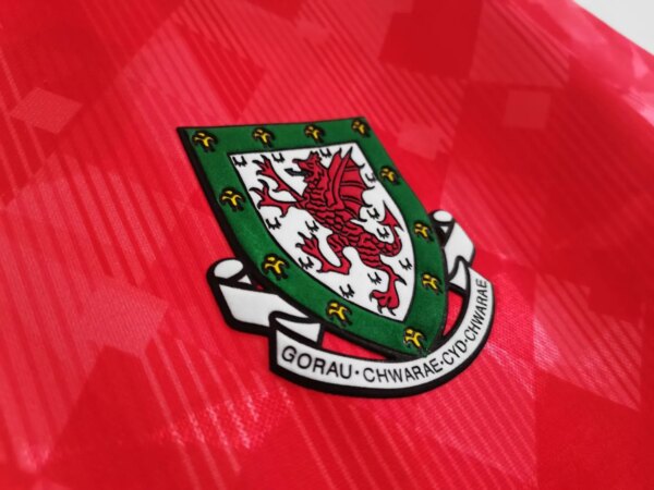 1990-92 Wales Home Retro Jersey - Image 3