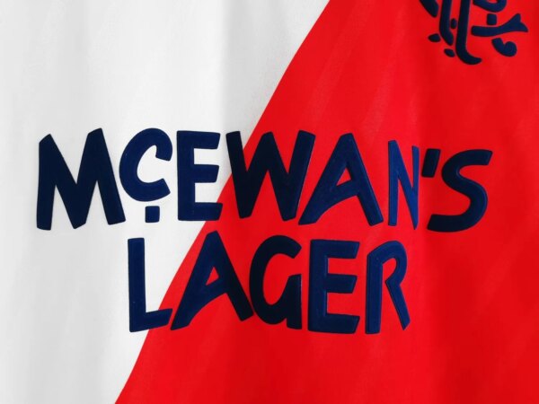 1987-88 Rangers Away Retro Jersey - Image 4