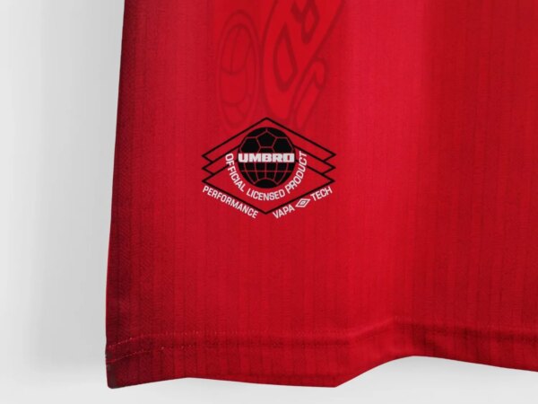 1996-97 Manchester United Home Retro Jersey - Image 8