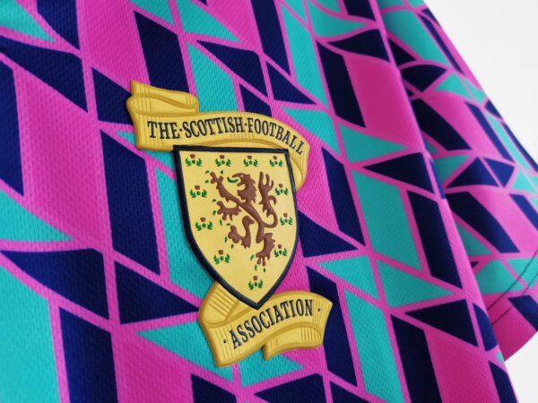 1988-89 Scotland Away Retro Jersey - Image 2