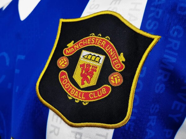 1994-96 Manchester United Third Retro Jersey - Image 3