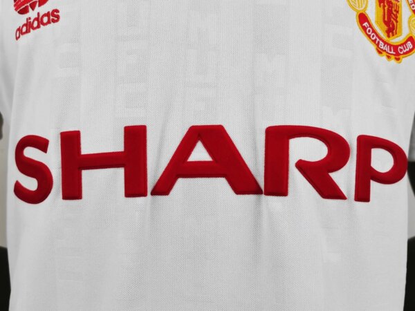 1988-90 Manchester United Away Retro Jersey - Image 2