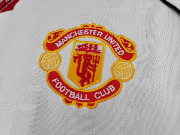 1988-90 Manchester United Away Retro Jersey - Image 3