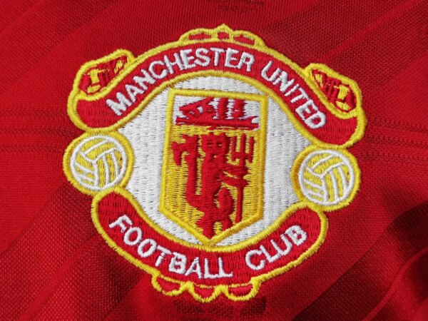 1986-88 Manchester United Home Retro Jersey - Image 3