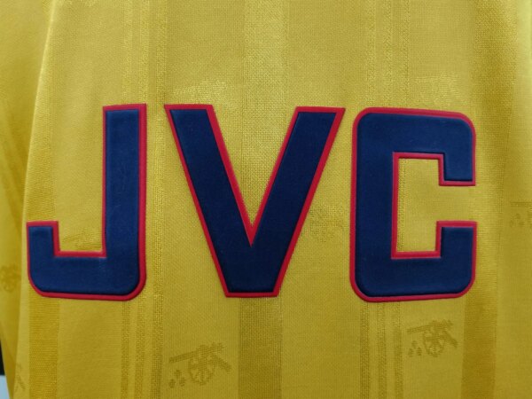 1988-90 Arsenal Away Retro Jersey - Image 2