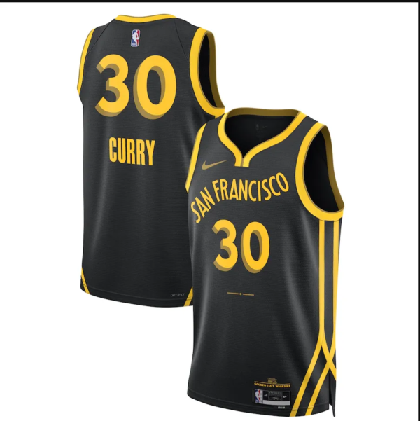 2023 Warriors City Edition Curry #30 NBA Swingman Jersey