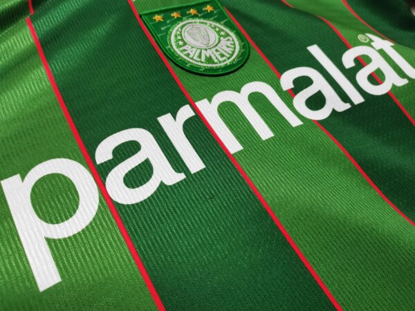 1999 Palmeiras Liberator Cup Champion Retro Jersey - Image 2
