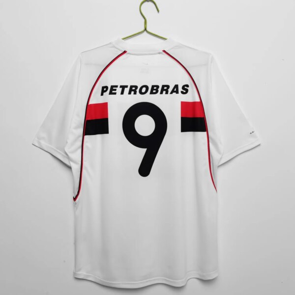 2002 Flamengo Away PETROBRAS#9 Retro Jersey