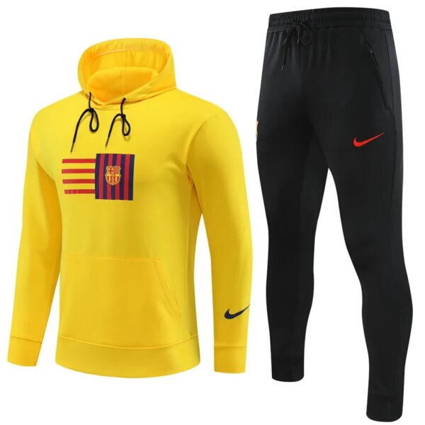 23-24 Barcelona Hoodie Suit
