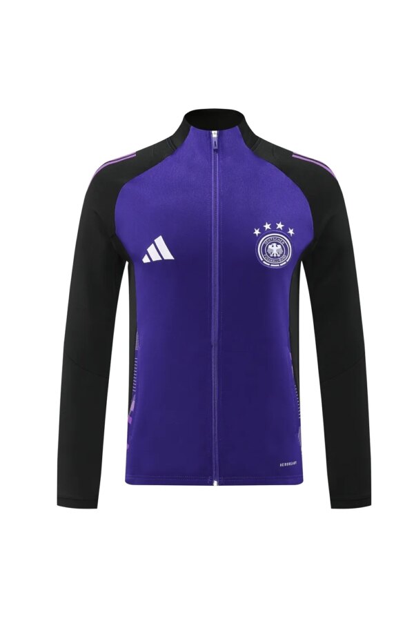 2024Germany Purple Jacket Tracksuit - Image 3