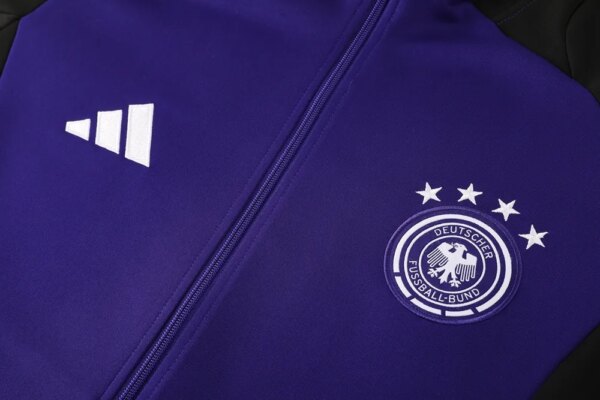 2024Germany Purple Jacket Tracksuit - Image 12