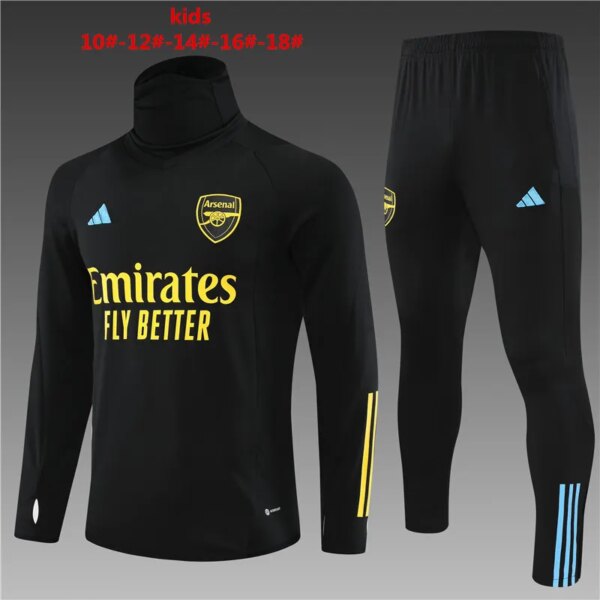 23-24 Arsenal Turtleneck Training Suit - Image 3