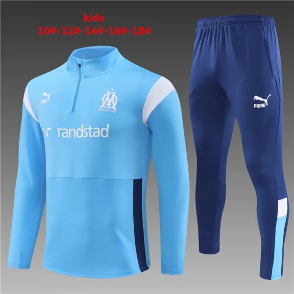 23-24 Olympique Marseille Training Suit - Image 3