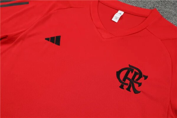 23-24 Flamengo Short Sleeve Training Suit - Image 5