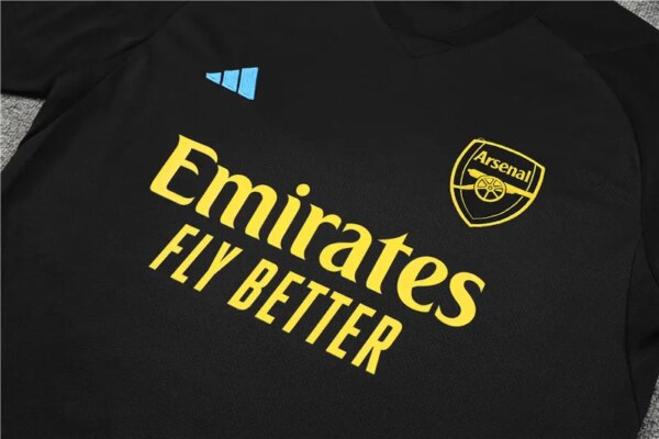 23-24 Arsenal Short Sleeve Training Suit - Image 5