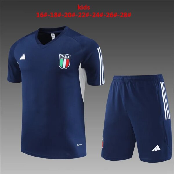 23-24 Italy Short Sleeve Training Suit - Image 3