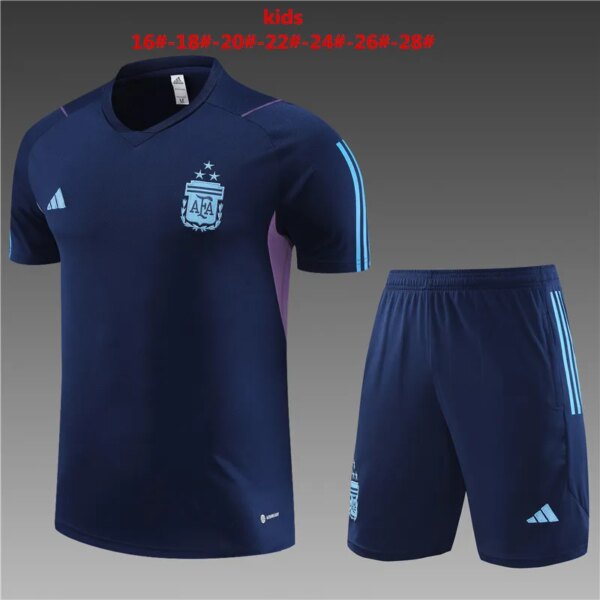 23-24 Argentina Short Sleeve Training Suit - Image 3