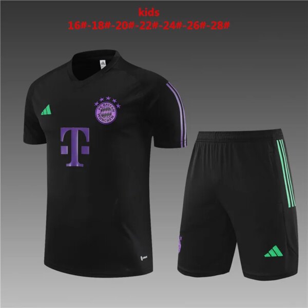 23-24 Bayern Munich Short Sleeve Training Suit - Image 3
