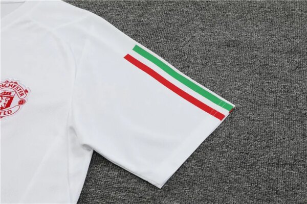 23-24 Manchester United Short Sleeve Training Suit - Image 6