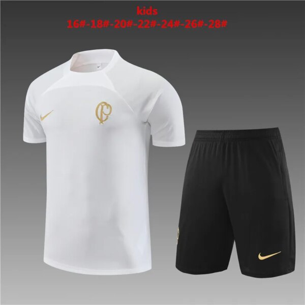 23-24 Corinthians Paulista Short Sleeve Training Suit - Image 3