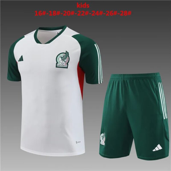 23-24 Mexico Short Sleeve Training Suit - Image 3