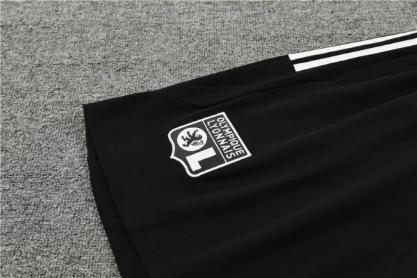 23-24 Olympique Lyonnais Short Sleeve Training Suit - Image 8