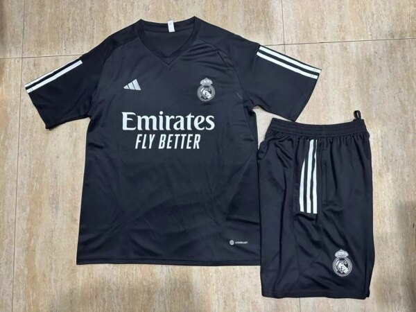 23-24 Real Madrid Short Sleeve Training Suit - Image 2