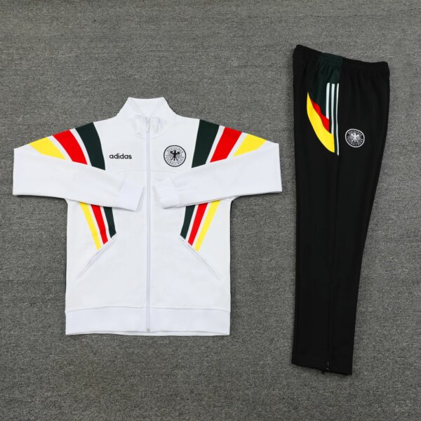 2024Germany White Jacket Tracksuit - Image 6