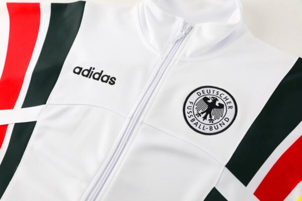 2024Germany White Jacket Tracksuit - Image 8