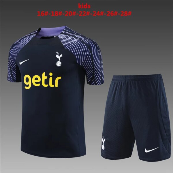 23-24 Tottenham Hotspur Short Sleeve Training Suit - Image 4