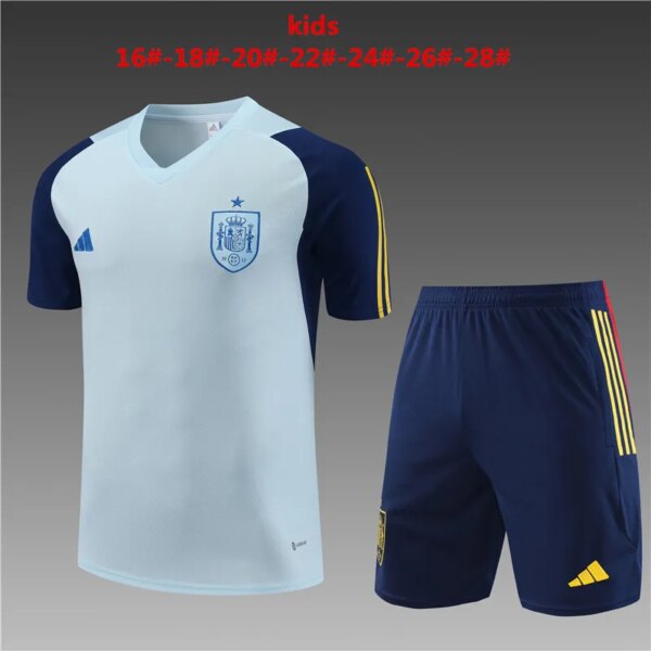 23-24 Spain Short Sleeve Training Suit - Image 3
