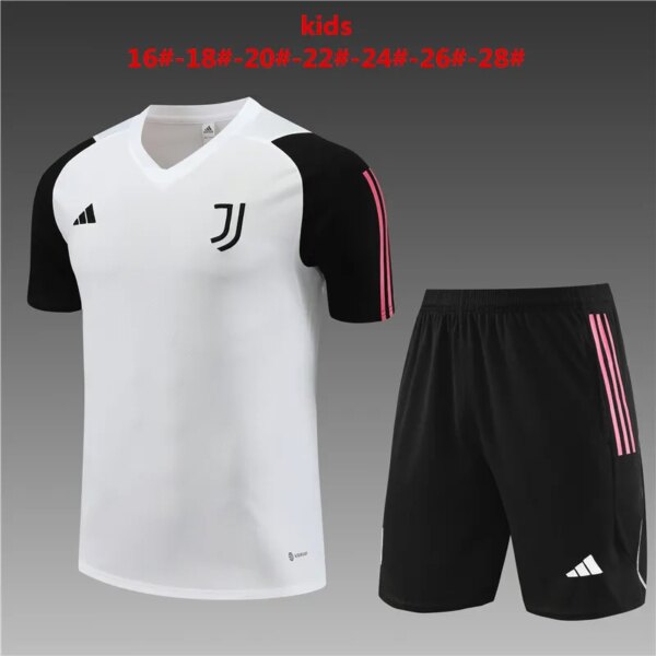 23-24 Juventus Short Sleeve Training Suit - Image 3