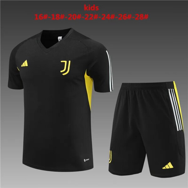 23-24 Juventus Short Sleeve Training Suit - Image 3