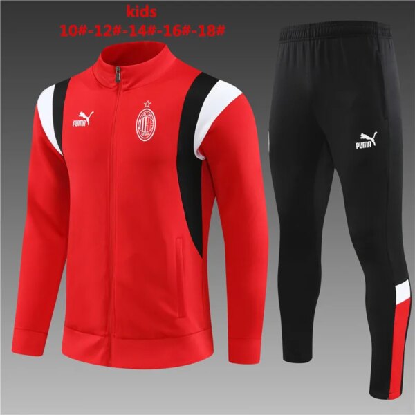 23-24 AC Milan Jacket Suit - Image 3