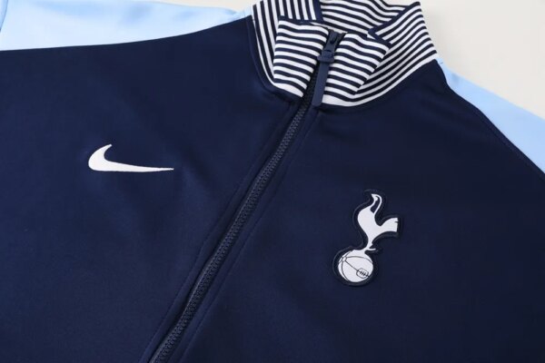 24-25 Tottenham Blue Jacket Tracksuit - Image 7