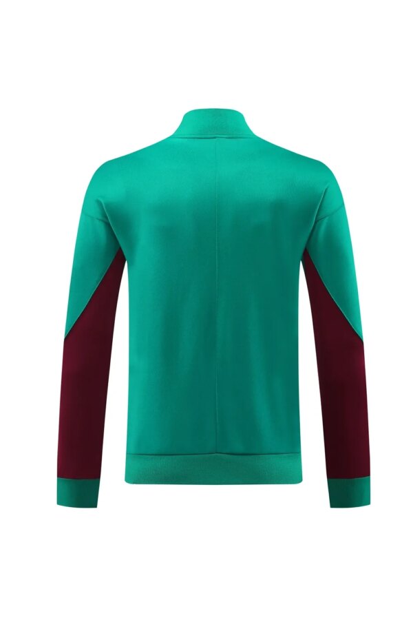 24-25 PSG Green Jacket Tracksuit - Image 4