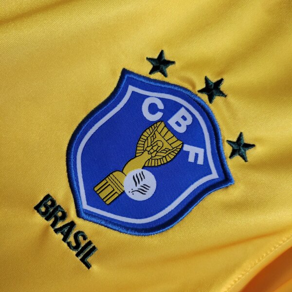 1988-1990 Brazil Home Retro Jersey - Image 2