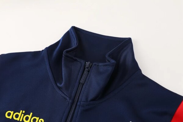2024 Spain Dark Blue Jacket Tracksuit - Image 3