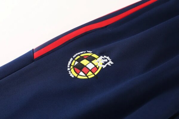 2024 Spain Dark Blue Jacket Tracksuit - Image 7