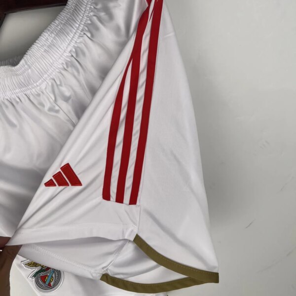 23-24 SL Benfica Home Shorts - Image 2