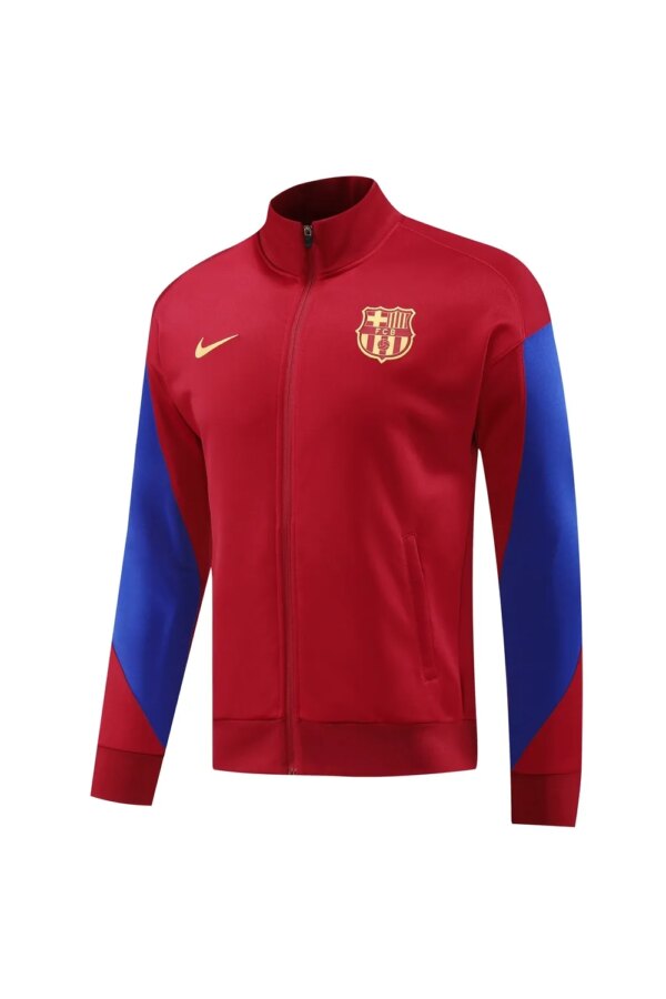 24-25 Barcelona Red Jacket Tracksuit - Image 3