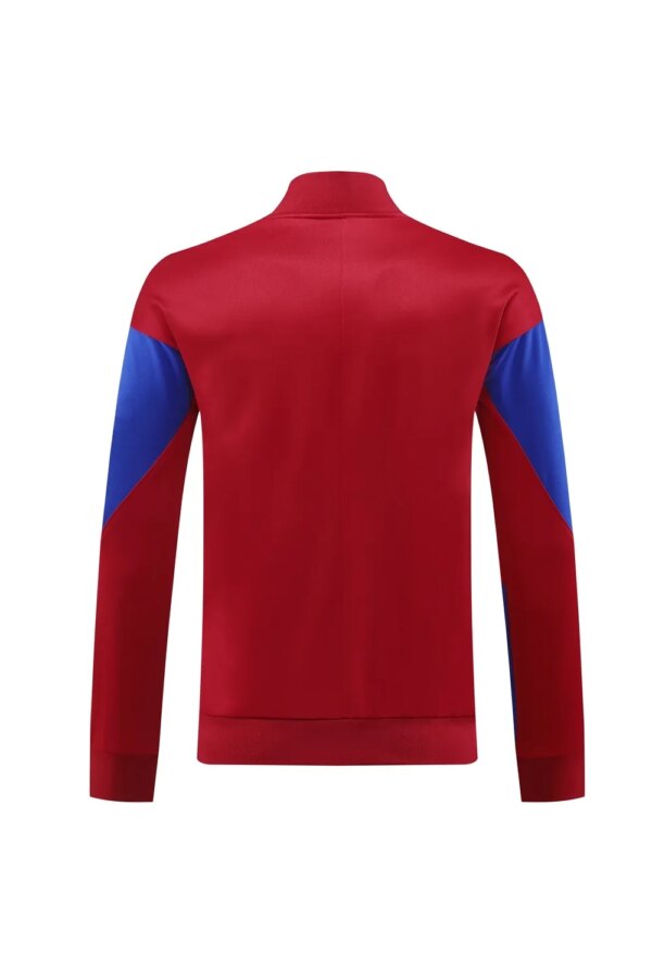 24-25 Barcelona Red Jacket Tracksuit - Image 4