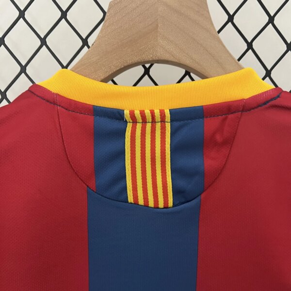 Retro10-11 Barcelona Home Kids Kit - Image 6