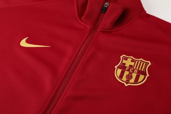 24-25 Barcelona Red Jacket Tracksuit - Image 8
