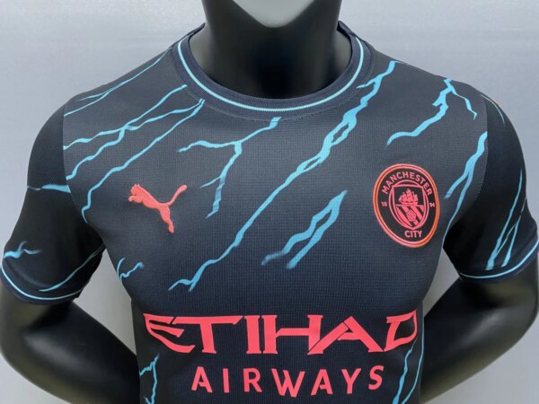 23-24 Manchester City Third Fans Jersey - Image 4