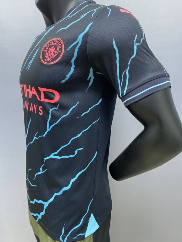 23-24 Manchester City Third Fans Jersey - Image 9