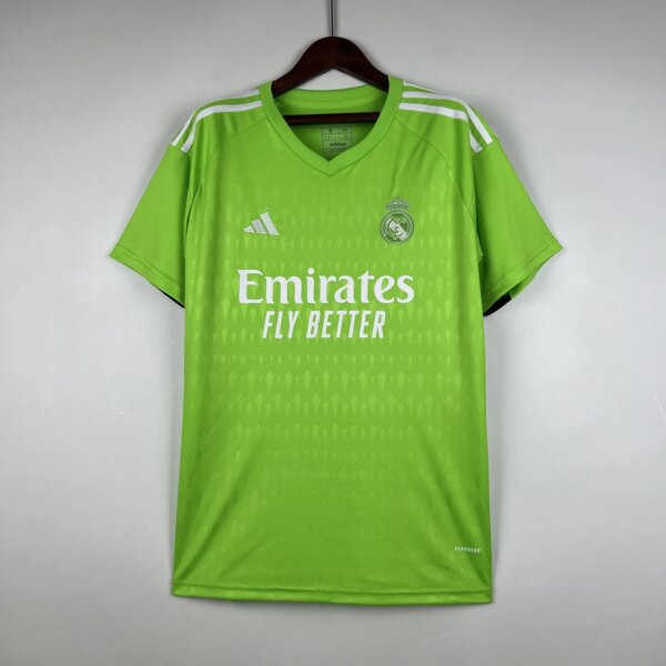 23-24 Real Madrid Goalkeeper Green Fans Jersey