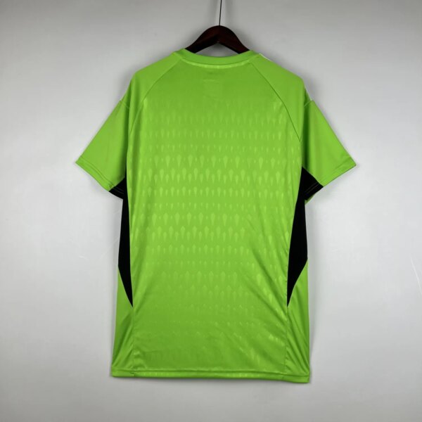 23-24 Real Madrid Goalkeeper Green Fans Jersey - Image 2