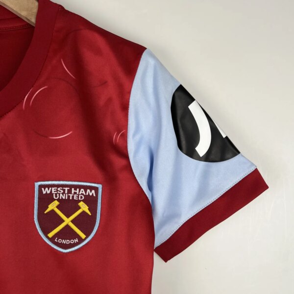 23-24 West Ham United Home Kid Kit - Image 4